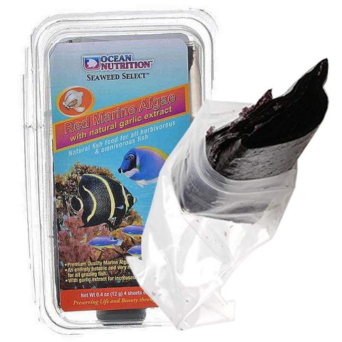 Ocean Nutrition Seaweed Red 20g + Clip - algi z czosnkiem i klipsem Ocean Nutrition Seaweed Red 20g + Clip - algi z czosnkiem i klipsem