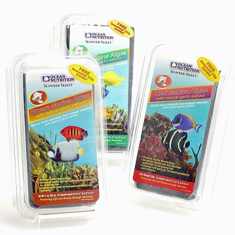 Ocean Nutrition Seaweed Red 20g + Clip - algi z czosnkiem i klipsem Ocean Nutrition Seaweed Red 20g + Clip - algi z czosnkiem i klipsem