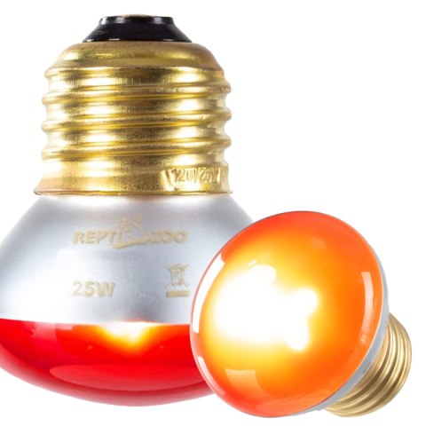 Repti-Zoo Mini Infrared Spot 25W - żarówka grzewcza 2 sztuki Repti-Zoo Mini Infrared Spot 25W - żarówka grzewcza 2 sztuki