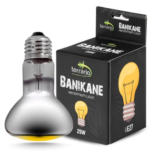 Terrario Banikane Neodymium Light - żarówka grzewcza neodymowa 25W Terrario Banikane Neodymium Light - żarówka grzewcza neodymowa 25W