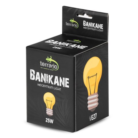 Terrario Banikane Neodymium Light - żarówka grzewcza neodymowa 25W Terrario Banikane Neodymium Light - żarówka grzewcza neodymowa 25W
