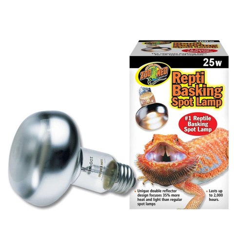 Zoomed Repti Basking Spot Lamp 25W - żarówka grzewcza punktowa Zoomed Repti Basking Spot Lamp 25W - żarówka grzewcza punktowa