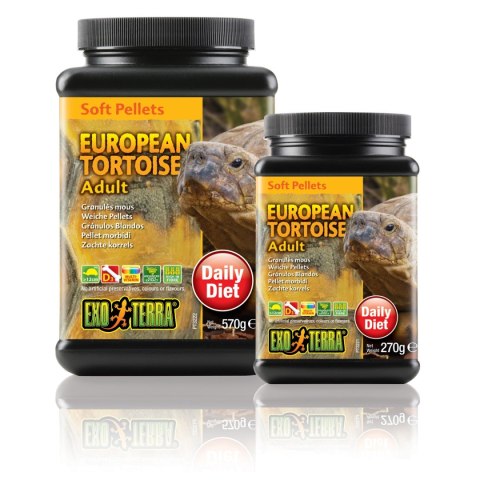 EXO TERRA pokarm dla dorosłych żółwi lądowych 270g EXO TERRA pokarm dla dorosłych żółwi lądowych 270g