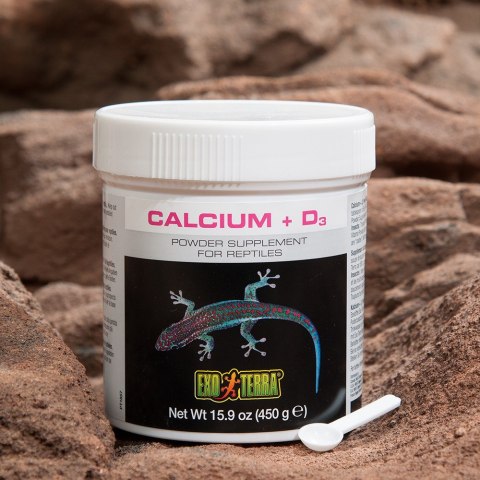 Exo Terra Calcium + D3 - wapno sproszkowane Exo Terra Calcium + D3 - wapno sproszkowane