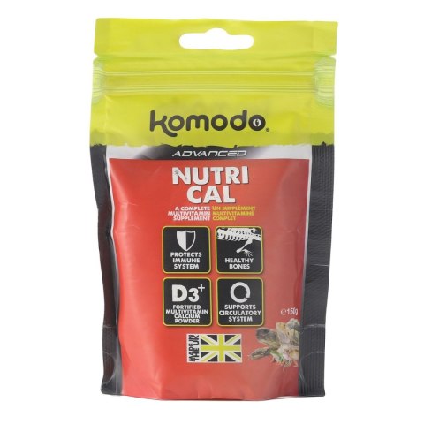 Komodo Nutri-Cal 75g - witaminy i wapno dla żółwi i jaszczurek Komodo Nutri-Cal 75g - witaminy i wapno dla żółwi i jaszczurek