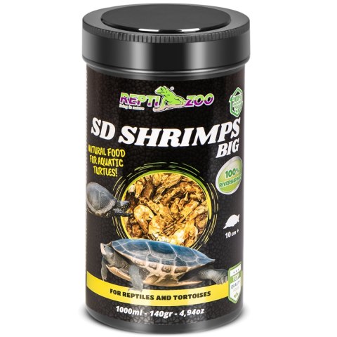 Repti-Zoo Semi Dry Shrimps L 1000ml - krewetki półmiękkie Repti-Zoo Semi Dry Shrimps L 1000ml - krewetki półmiękkie