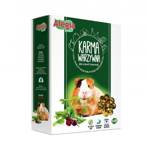 Alegia - karma warzywna dla kawii domowej 650g Alegia - karma warzywna dla kawii domowej 650g