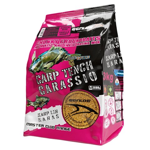 Genlog Carp Tench Carassio Wanilia i Miód - zanęta na ryby 3kg Genlog Carp Tench Carassio Wanilia i Miód - zanęta na ryby 3kg