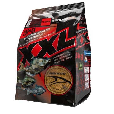 Genlog XXL Karp Lin Karaś - zanęta na ryby 3kg Genlog XXL Karp Lin Karaś - zanęta na ryby 3kg