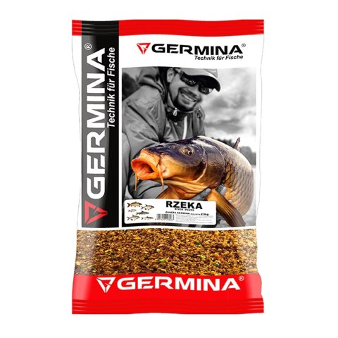 Germina Groundbaits River - zanęta na ryby rzeczne 2,5 kg Germina Groundbaits River - zanęta na ryby rzeczne 2,5 kg