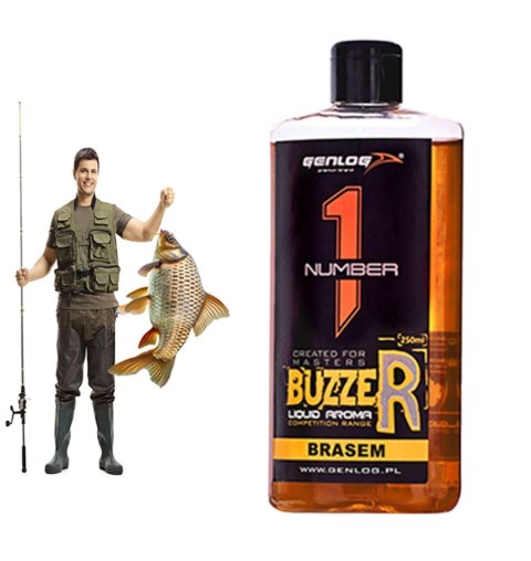 Genlog Buzzer Brasem - płynny dodatek do zanęt 250ml Genlog Buzzer Brasem - płynny dodatek do zanęt 250ml