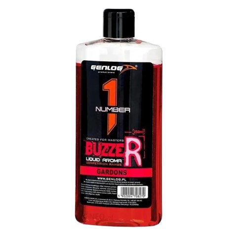 Genlog Buzzer Gardons - płynny dodatek do zanęt 250ml Genlog Buzzer Gardons - płynny dodatek do zanęt 250ml