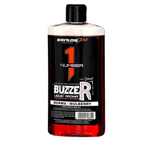 Genlog Buzzer Morwa - płynny dodatek do zanęt 250ml Genlog Buzzer Morwa - płynny dodatek do zanęt 250ml