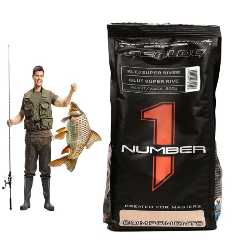 Genlog Components Super River - klej do zanęt 0,5kg Genlog Components Super River - klej do zanęt 0,5kg