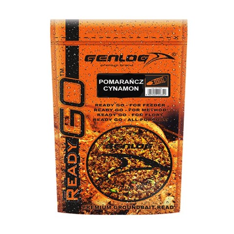 Genlog ReadyGo Pomarańcza Cynamon - zanęta na ryby 0,8kg Genlog ReadyGo Pomarańcza Cynamon - zanęta na ryby 0,8kg