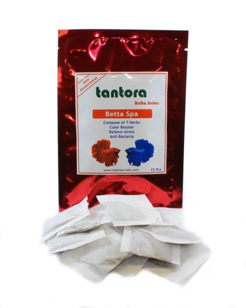 Tantora Betta Spa 15 Szt. Uzdatniacz Wody Dla Bojowników Tantora Betta Spa 15 Szt. Uzdatniacz Wody Dla Bojowników