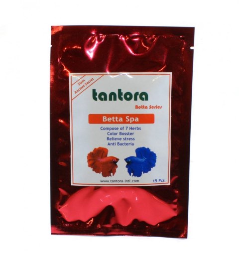 Tantora Betta Spa 15 Szt. Uzdatniacz Wody Dla Bojowników Tantora Betta Spa 15 Szt. Uzdatniacz Wody Dla Bojowników