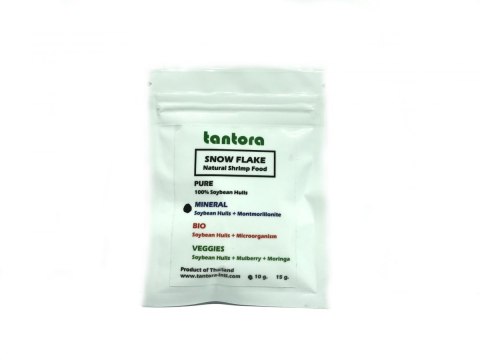 Tantora Snow Flake MINERAL 10g soja w płatkach śniegu +montmorillonit Tantora Snow Flake MINERAL 10g soja w płatkach śniegu +montmorillonit