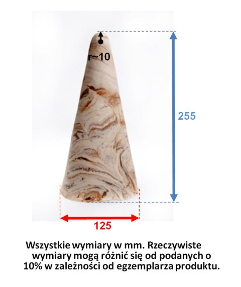 Stożek Dla Paletek Dyskowców Ciemny Stożek Dla Paletek Dyskowców Ciemny