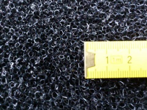 Wkład Filtracyjny Gąbka 25X25X10 10Ppi CZARNA Wkład Filtracyjny Gąbka 25X25X10 10Ppi CZARNA