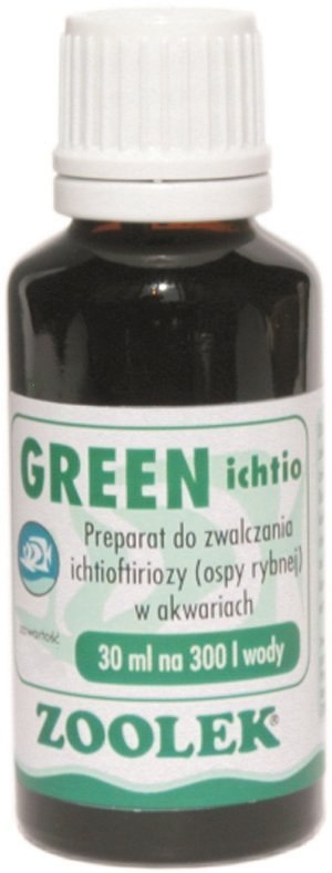 Zoolek Green Ichtio Zieleń Na Ospę 1000Ml Zoolek Green Ichtio Zieleń Na Ospę 1000Ml