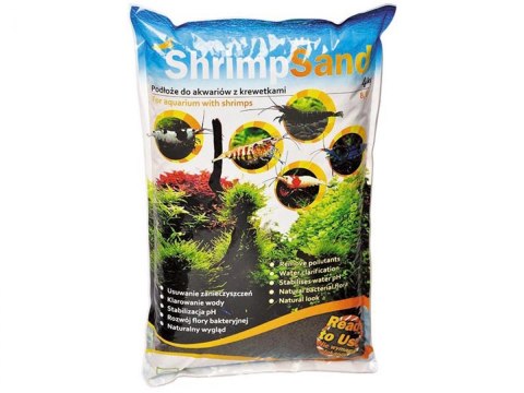 Aqua Art Shrimp Sand 4kg Czarne Idealne Podłoże dla Krewetek Aqua Art Shrimp Sand 4kg Czarne Idealne Podłoże dla Krewetek