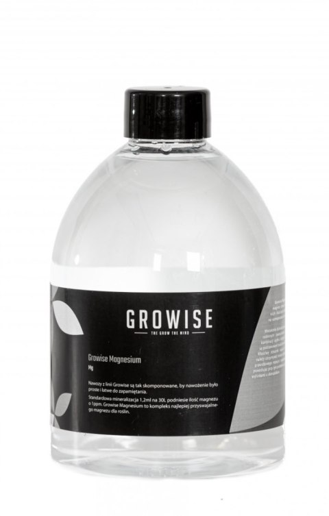Growise Magnesium 500ml Łatwoprzyswajalny Magnez dla Roślin Growise Magnesium 500ml Łatwoprzyswajalny Magnez dla Roślin