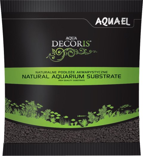 Aquael Żwirek Aqua Decoris Czarny 1 KG Aquael Żwirek Aqua Decoris Czarny 1 KG