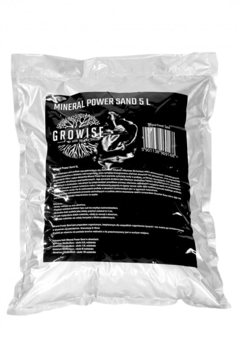 GROWISE Mineral Power Sand 5L Substrat Pod Podłoże GROWISE Mineral Power Sand 5L Substrat Pod Podłoże