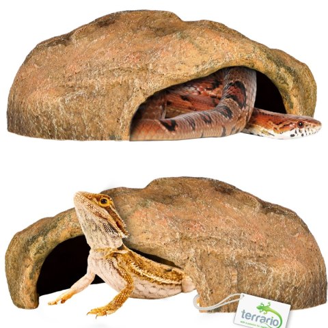 Terrario Gecko Cave L - ozdoba do terrarium 27x22x9 cm