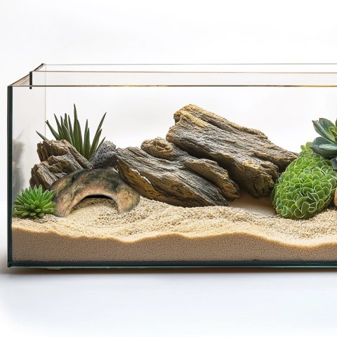 Terrario Gecko Cave M - ozdoba do terrarium 21x17x8 cm
