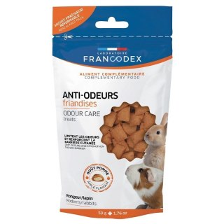 Francodex - Przysmak Dla Gryzonia - przeciw zapachom sierści i moczu 50 g