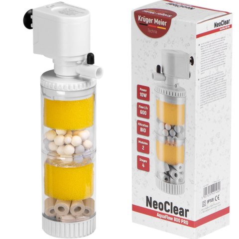 Kruger Meier NeoClear 800 - filtr wewnętrzny do akwarium 40l - 80l