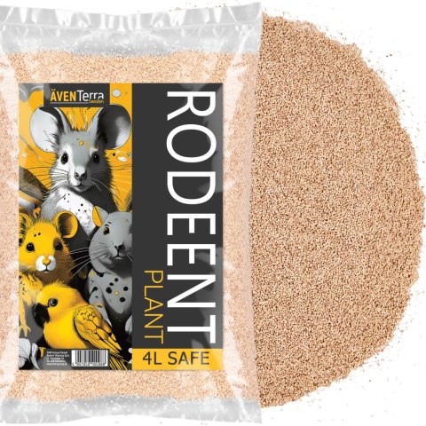 Aventerra Sweden RODEENT Plant 4l - podłoże roślinne dla gryzoni, wiewiórek i jeży