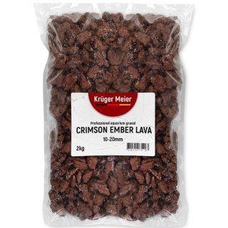 Kruger Meier Crimson Ember Lava 10-20 mm - Lawowe podłoże strukturalne 2 kg