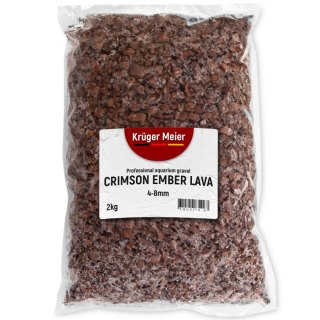 Kruger Meier Crimson Ember Lava 4-8 mm - Lawowe podłoże filtracyjne 2 kg