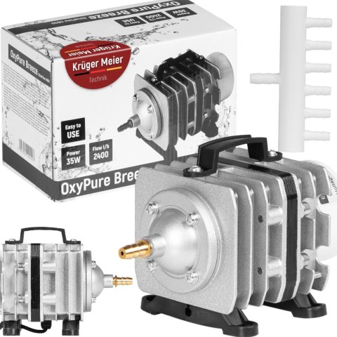 Kruger Meier OxyPure Breeze 4800 - napowietrzacz do oczka wodnego Kruger Meier OxyPure Breeze 4800 - napowietrzacz do oczka wodnego
