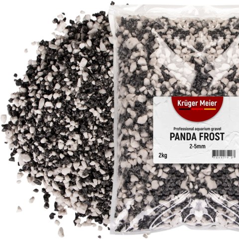 Kruger Meier Panda Frost 2-5 mm - Żwirek akwarystyczny 2 kg