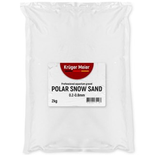 Kruger Meier Polar Snow Sand 0,2-0,8 mm - Piasek do akwarium