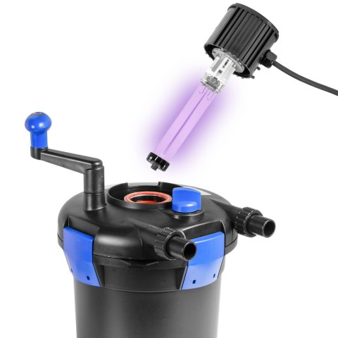 Kruger Meier PondX UV 4000 - filtr ciśnieniowy z lampą UV do oczka wodnego 4000l Kruger Meier PondX UV 4000 - filtr ciśnieniowy z lampą UV do oczka wodnego 4000l