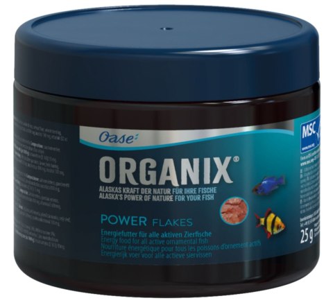 Oase Organix Power Flakes 150ml - pokarm płatki dla ryb Oase Organix Power Flakes 150ml - pokarm płatki dla ryb