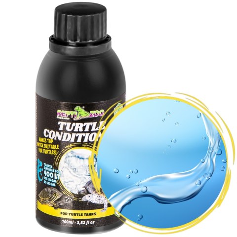 Repti-Zoo Turtle Conditioner 100ml - uzdatniacz wody dla żółwi Repti-Zoo Turtle Conditioner 100ml - uzdatniacz wody dla żółwi