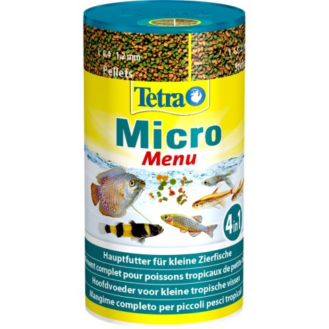 Tetra Micro Menu 100ml - zestaw pokarmów 4 w 1 Tetra Micro Menu 100ml - zestaw pokarmów 4 w 1
